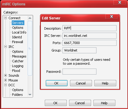 Comment configurer le serveur pour Riff.